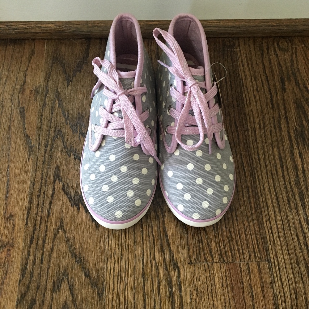 NWT Hanna Andersson Girl's High top tennis shoes - Picture 5 of 6